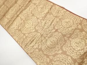 抽象丸紋模様織出し袋帯